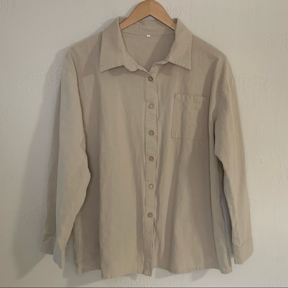 Shein button down